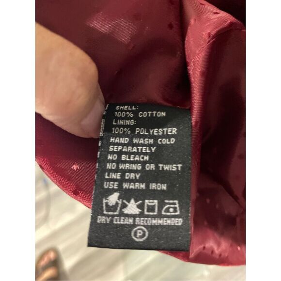 Large, Franky Max unique, unisex blue velour, cross embroidered blazer/jacket. - Picture 13 of 14